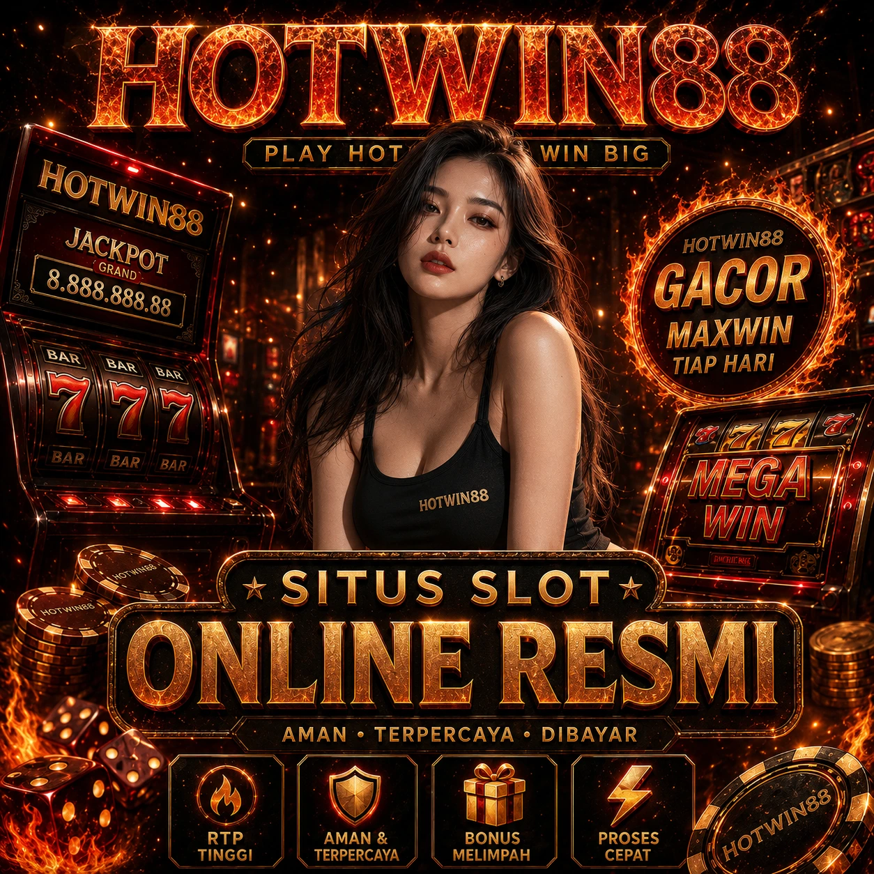 HOTWIN88 - Login Link Alternatif Game Online Permainan Slot Digital Dari Agen Slot88 Resmi image 1